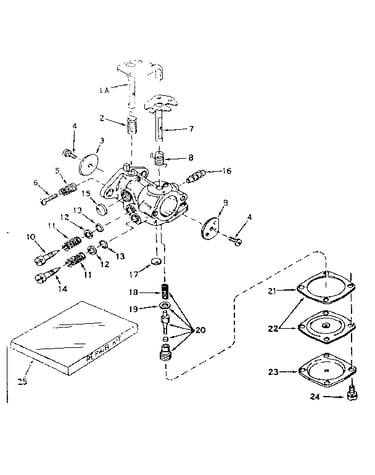 Carburetor no. 630989