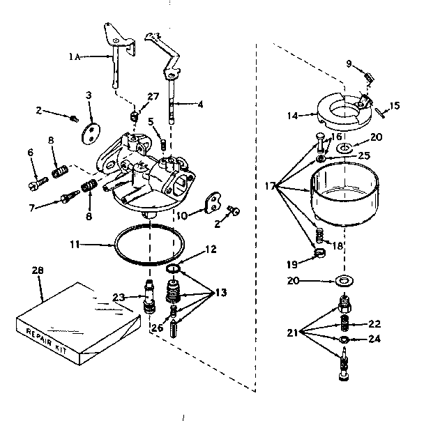 CARBURETOR NO. 631251