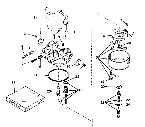 CARBURETOR NO. 631251