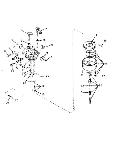 Carburetor no. 630958b