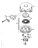 Rewind starter no. 590420