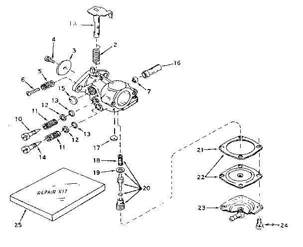 CARBURETOR NO. 631245