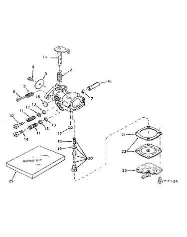 Carburetor no. 631245