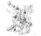 Craftsman 143574082 basic engine diagram
