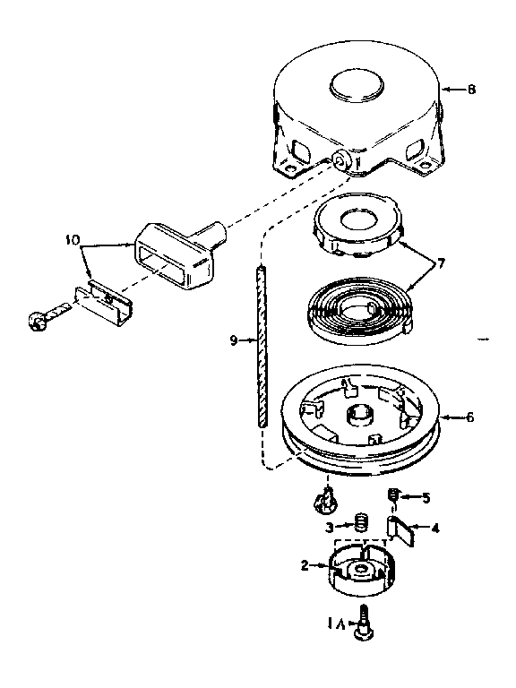 REWIND STARTER NO. 590449