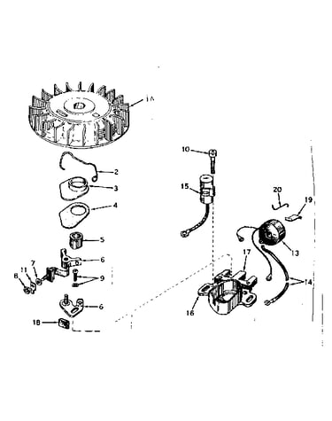 Magneto no. 610689a