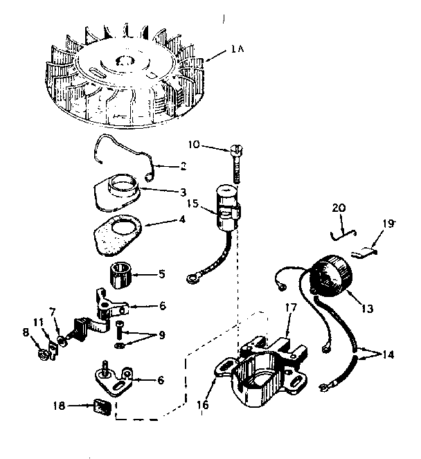 MAGNETO NO. 610689A