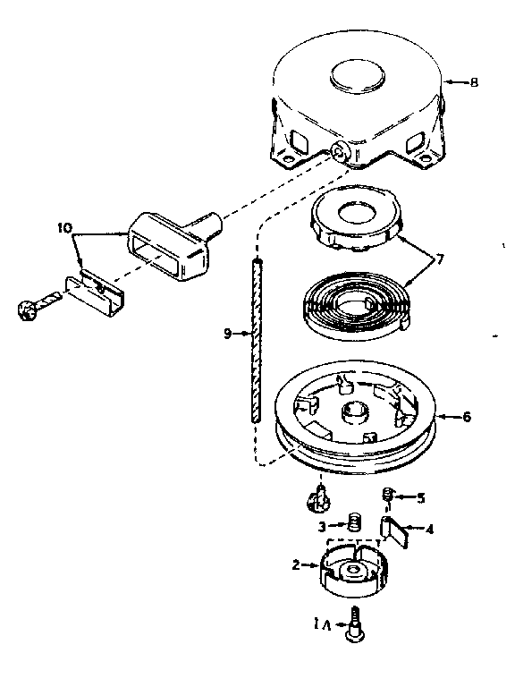 REWIND STARTER NO. 590449