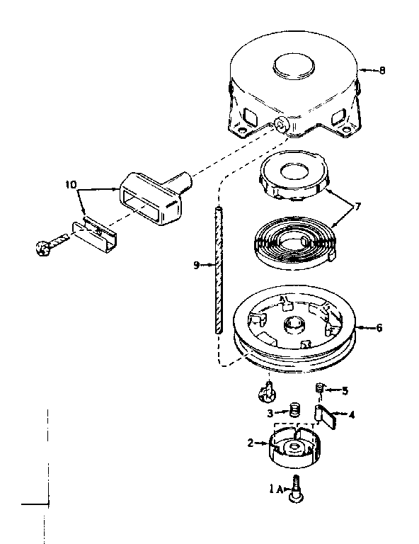 REWIND STARTER NO. 590449