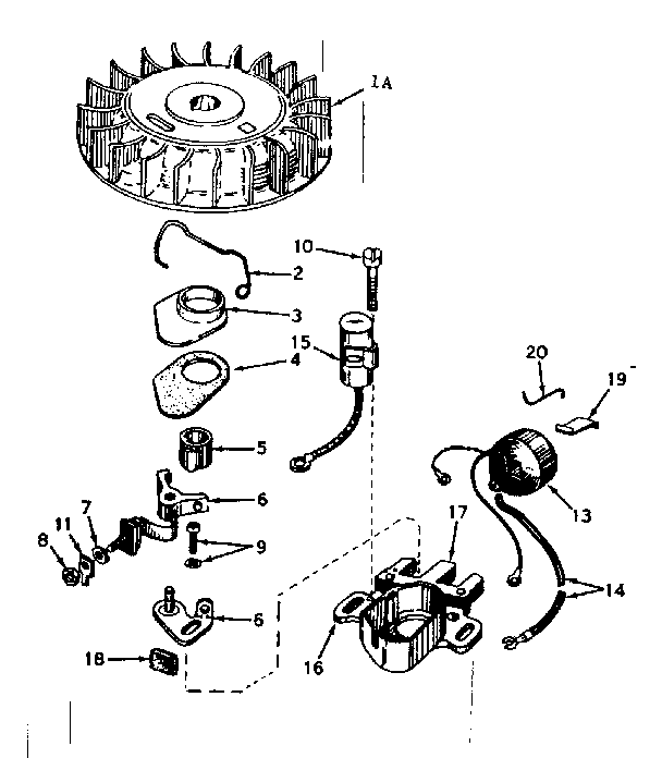 MAGNETO NO. 610689A