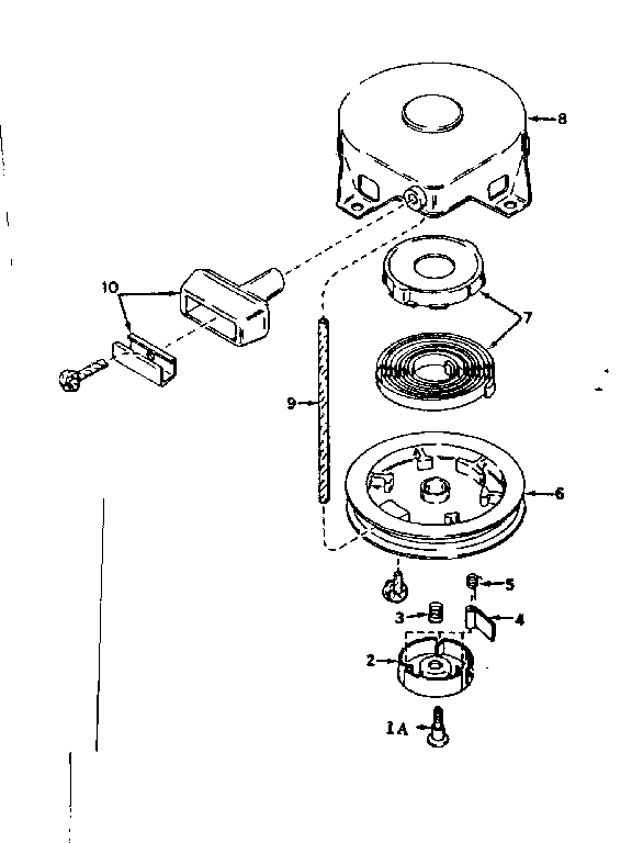 REWIND STARTER NO. 590449