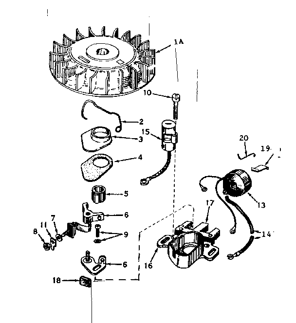 MAGNETO NO. 610689A