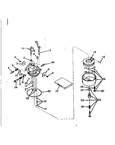 Carburetor no. 631063a