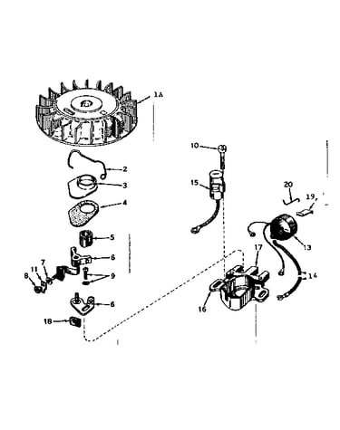 Magneto no. 610689a