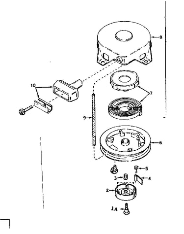 Rewind starter no. 590449