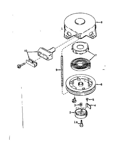 Rewind starter no. 590449