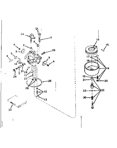 Carburetor no. 631063a