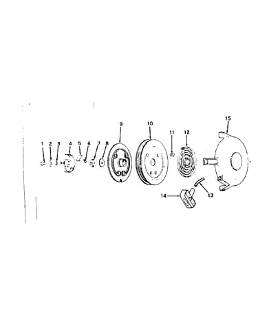 Rewind starter no. 590405