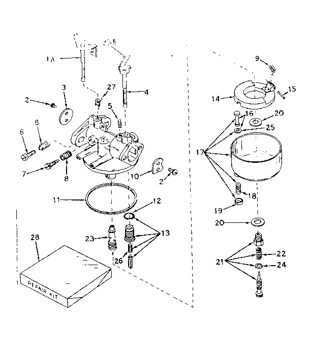 Carburetor no. 631226