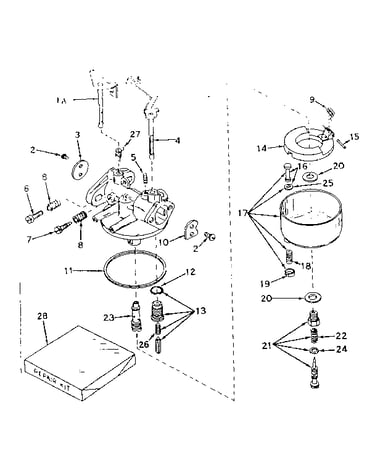 Carburetor no. 631226