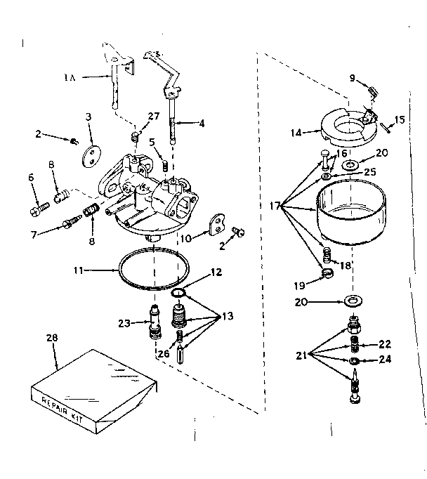 Carburetor no. 631226