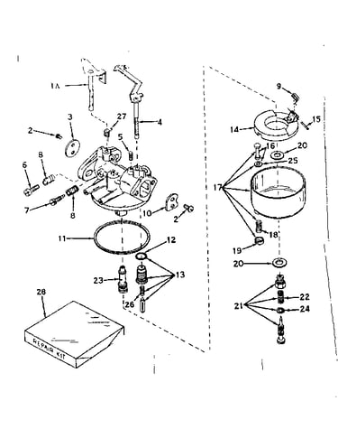 Carburetor no. 631226