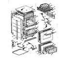 Kenmore 1034073410 body section diagram