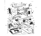 Kenmore 158120 unit parts diagram