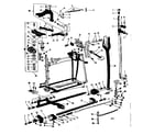 Kenmore 158121 feed regulator and zigzag parts diagram