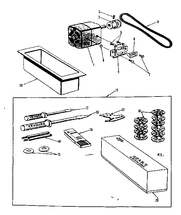 Attachment parts