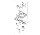 Kenmore 1106603300 top and control assembly diagram