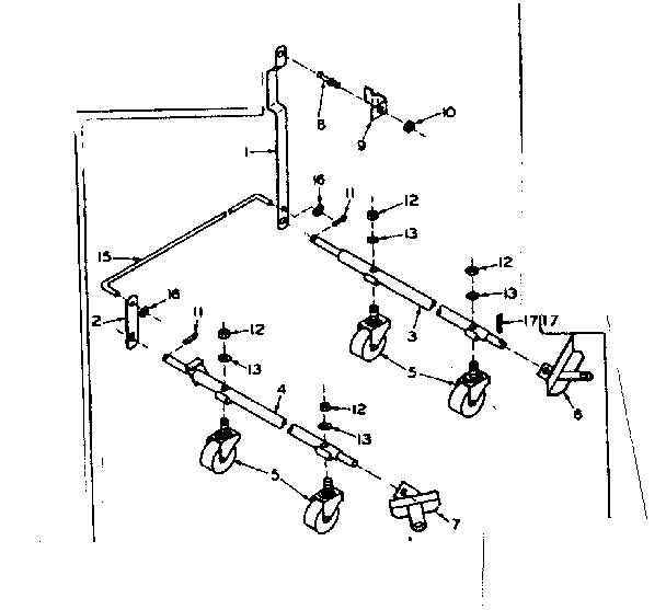 CASTER ASSEMBLY