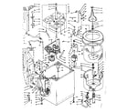 Kenmore 1106605450 machine sub-assembly diagram