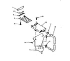 Kenmore 1106605451 filter assembly diagram