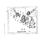 Kenmore 1106605550 two way valve assembly diagram