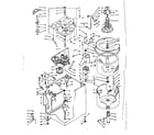 Kenmore 1106604750 machine sub-assembly diagram