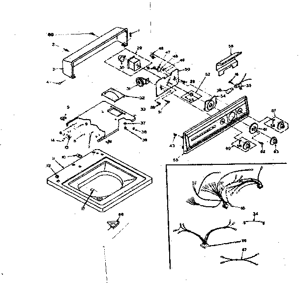 TOP AND CONSOLE ASSEMBLY
