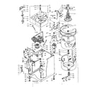 Kenmore 1106604754 machine sub-assembly diagram