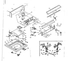 Kenmore 1106604902 top and console assembly diagram