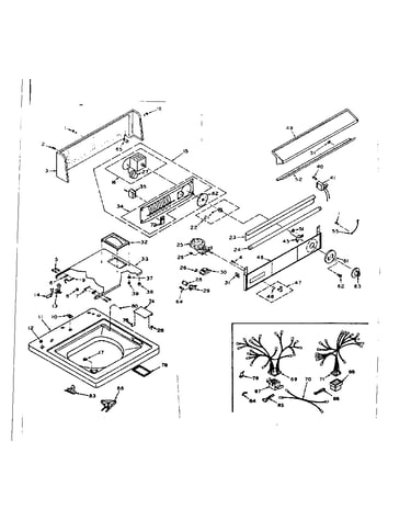 Top and console assembly
