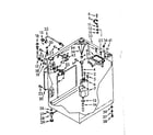 Kenmore 1106605920 cabinet parts diagram