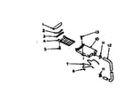 Kenmore 1106614101 filter assembly diagram