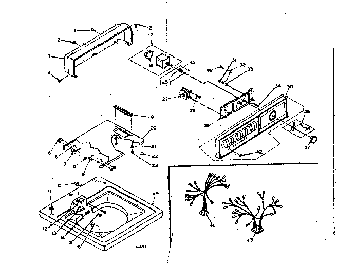 TOP AND CONSOLE ASSEMBLY