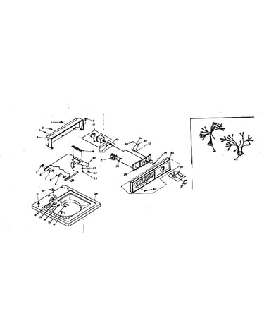 Top and console assembly