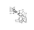 Kenmore 1106614500 filter assembly diagram