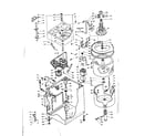 Kenmore 1106615852 machine sub assembly diagram