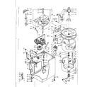 Kenmore 1106615951 machine sub-assembly diagram