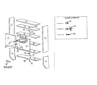 Sears 69660254-1 replacement parts diagram