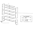 Sears 69660255-1 replacement parts diagram