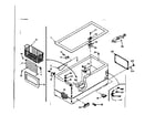 Kenmore 198617241 cabinet parts diagram